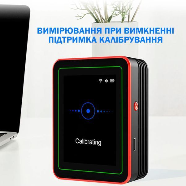 Детектор монитор качества воздуха Tuya WiFi 15-в-1 с TFT-дисплеем Анализатор с управлением через приложение Черный 117210 фото