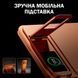 Павербанк 10000 мАч 3в1 20W с магнитной беспроводной зарядкой, TFT-дисплеем и подставкой для iPhone и iWatch MagSafe Оранжевый 117434 фото 4