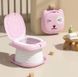 Портативный дорожный горшок для детей до 50 кг. + Чехол и Рулон пакетов Pink 115783 фото 2