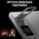 Павербанк 10000 мАч 3в1 20W с магнитной беспроводной зарядкой, TFT-дисплеем и подставкой для iPhone и iWatch MagSafe Silver 117440 фото 4
