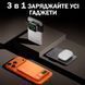 Павербанк 10000 мАч 3в1 20W с магнитной беспроводной зарядкой, TFT-дисплеем и подставкой для iPhone и iWatch MagSafe Silver 117440 фото 2