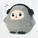 Интерактивная Плюшевая Игрушка BOBO с AI, голосом и LED глазами Компаньон с искусственным интеллектом для игры и обучения USB Серый 117253 фото 4