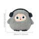 Интерактивная Плюшевая Игрушка BOBO с AI, голосом и LED глазами Компаньон с искусственным интеллектом для игры и обучения USB Серый 117253 фото 3