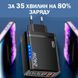 Сетевое зарядное устройство 5в1 USB-C GaN 240W с 3PD и 2QC3.0 Черный 117506 фото 2