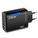 Сетевое зарядное устройство 5в1 USB-C GaN 240W с 3PD и 2QC3.0 Черный 117506 фото 7