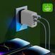 Сетевое зарядное устройство 5в1 USB-C GaN 240W с 3PD и 2QC3.0 Белый 117507 фото 6