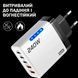 Сетевое зарядное устройство 5в1 USB-C GaN 240W с 3PD и 2QC3.0 Белый 117507 фото 5