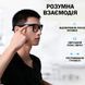 Умные очки Al Smart Glasses E-03L для фото и видеосъемки с искусственным интеллектом 8Мп/250 мАч /32 ГБ/1080р + 2шт сменные Линзы (прозрачные, черные) 117273 фото 3