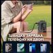Вентилятор портативний 3в1 з ліхтариком і повербанком 10000 мАг Універсальний Чорний 116387 фото 5