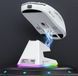 Беспроводная игровая портативная мышь Attack Shark X6 PAW3395 с зарядной базой Bluetooth Белый 115524 фото 6