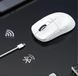 Беспроводная игровая портативная мышь Attack Shark X6 PAW3395 с зарядной базой Bluetooth Белый 115524 фото 8