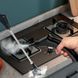Ручной Пароочиститель с насадками и 3 режимами 2500 Вт для очистки кондиционера, вытяжки, автомобильного стекла 1600мл Желто-Черный 117194 фото 7