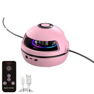 Интеллектуальная музыкальная скакалка с Bluetooth с регулировкой скорости и аккумулятором 1200 мАч Розовый 117322 фото