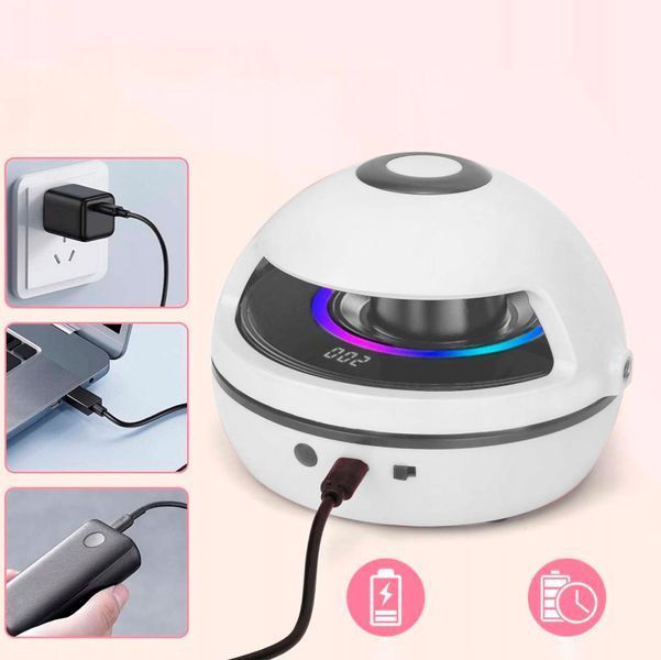 Интеллектуальная музыкальная скакалка с Bluetooth с регулировкой скорости и аккумулятором 1200 мАч Белый 117323 фото