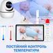 Видеоняня с дисплеем ABM501 с поворотной камерой и двухсторонней связью USB/HD 720P/3500 мАч 117109 фото 3