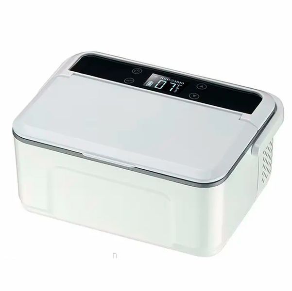 Портативный мини-холодильник для лекарств Coolbox Double Deck с аккумулятором 5В /13600 мАч Белый 117047 фото