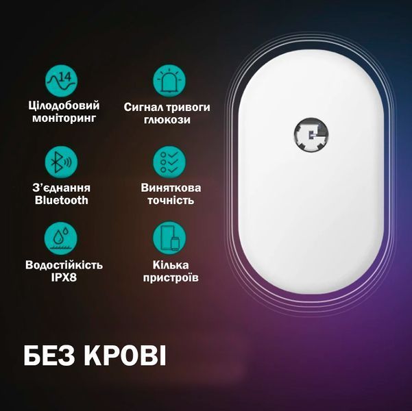 Сенсор SiBionics CGM для круглосуточного мониторинга уровня сахара/глюкозы 117050 фото