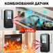 Детектор 4в1 GC03 утечки газа и угарного газа CO с дисплеем, сигнализацией, измерением температуры и влажности Черный 117432 фото 3