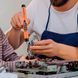 Беспроводной Компактный Паяльник с аккумулятором и дисплеем в кейсе USB 600mAh Оранжевый 117338 фото 4