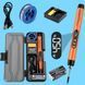 Беспроводной Компактный Паяльник с аккумулятором и дисплеем в кейсе USB 600mAh Оранжевый 117338 фото 8