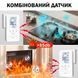 Детектор 4в1 GC03 утечки газа и угарного газа CO с дисплеем, сигнализацией, измерением температуры и влажности Белый 117433 фото 3