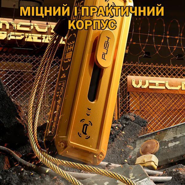 Наружный SSD Накопитель Флешка 128 Гб 1000Mb/с 2 в 1 USB 3.2 + Type-C Желтый 116969 фото