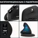 Мышка Анатомическая Беспроводная Вертикальная Delux M618 XSD Seeker Эргономичная для ПК ноутбука Черная 116054 фото 7