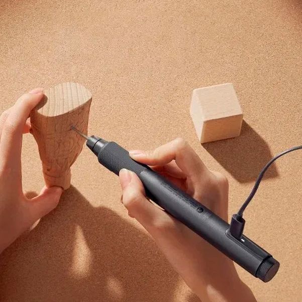 Гравер-ручка Акумуляторна Xiaomi Mijia Electric Grinding Pen з 16 насадками в кейсі 117154 фото