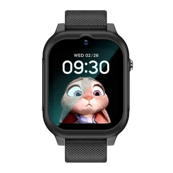 Детские Смарт часы Safekids K26 с GPS 4G, видеозвонком, прослушиванием, аккумулятором 700 mAh +2 корпуса в комплекте Черный 116978 фото