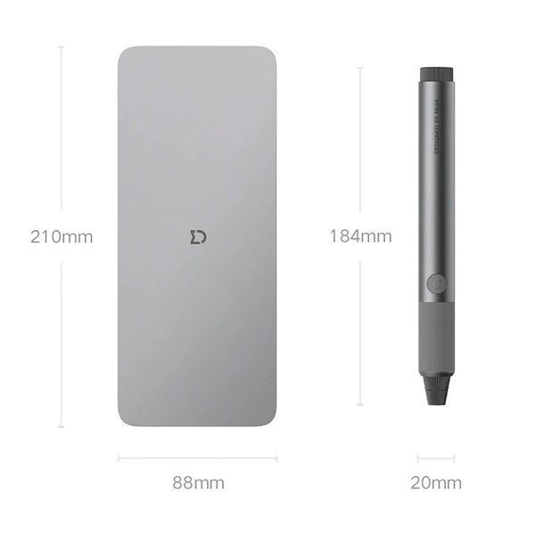 Гравер-ручка Акумуляторна Xiaomi Mijia Electric Grinding Pen з 16 насадками в кейсі 117154 фото