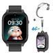 Детские Смарт часы Safekids K26 с GPS 4G, видеозвонком, прослушиванием, аккумулятором 700 mAh +2 корпуса в комплекте Черный 116978 фото 1