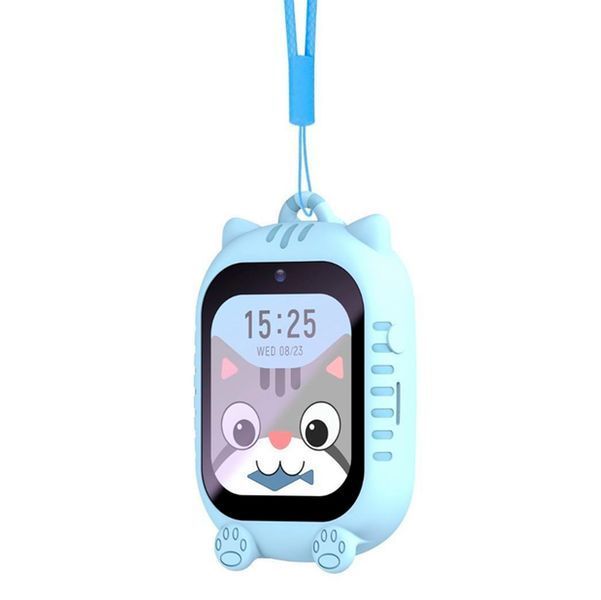 Детские Смарт часы Safekids K26 с GPS 4G, видеозвонком, прослушиванием, аккумулятором 700 mAh +2 корпуса в комплекте Голубой 116979 фото