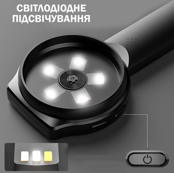 Цифровой микроскоп с экраном 2.8" HD 1080P со 100-кратным увеличением Type-C 800 мАч 117278 фото
