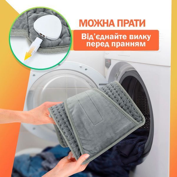 Пояс с подогревом Электрический Регулируемый Массажный для разогрева и лечения 116836 фото