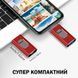 Накопитель двойного назначения 25 гб USB Flash Drive 3.0 Универсальный для мобильных Красный 116998 фото 5