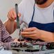 Беспроводной Компактный Паяльник с аккумулятором и дисплеем в кейсе USB 600mAh Черный 117337 фото 4