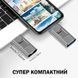 Накопитель двойного назначения 25 гб USB Flash Drive 3.0 Универсальный для мобильных Серый 116999 фото 5