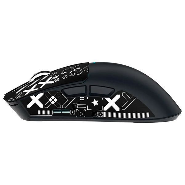 Мишка Ігрова Безпровідна Attack Shark X11 Black 22000 DPI PAW3311 із зарядною догстанцією RGB підсвіткою Чорна 116269 фото