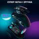 Мишка Ігрова Безпровідна Attack Shark X11 Black 22000 DPI PAW3311 із зарядною догстанцією RGB підсвіткою Чорна 116269 фото 5