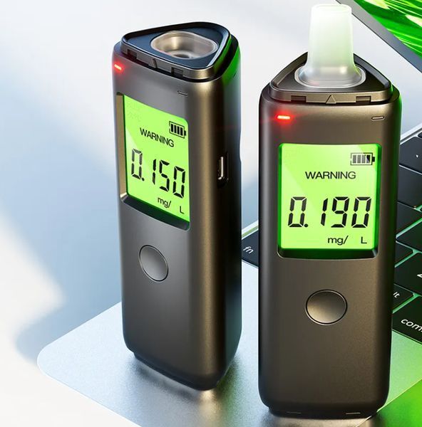 Алкотестер повышенной точности 2в1 Inspire PRO с аккумулятором USB / Цифровой компактный, профессиональный Драгер 114821 фото