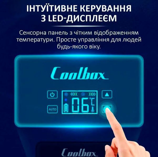Медичний портативний міні холодильник Coolbox CL-А08 для ліків, інсуліну з двома акумуляторами 10200 мАг 117391 фото