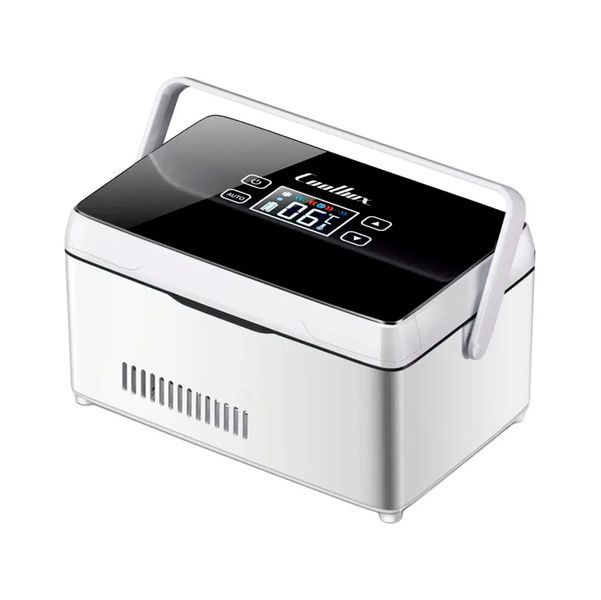 Медичний портативний міні холодильник Coolbox CL-А08 для ліків, інсуліну з двома акумуляторами 10200 мАг 117391 фото