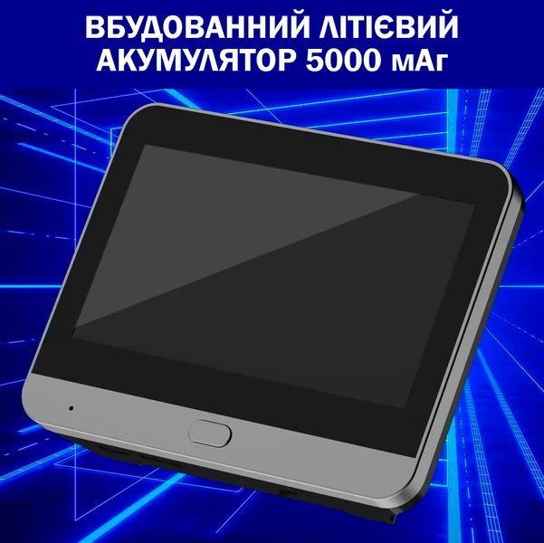 Дверной глазок Беспроводной Tuya Smart 1080P Wi-Fi с 4.3&rdquo;дисплеем и камерой ночного видения 116492 фото