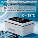 Медичний портативний міні холодильник Coolbox CL-А08 для ліків, інсуліну з двома акумуляторами 10200 мАг 117391 фото 2