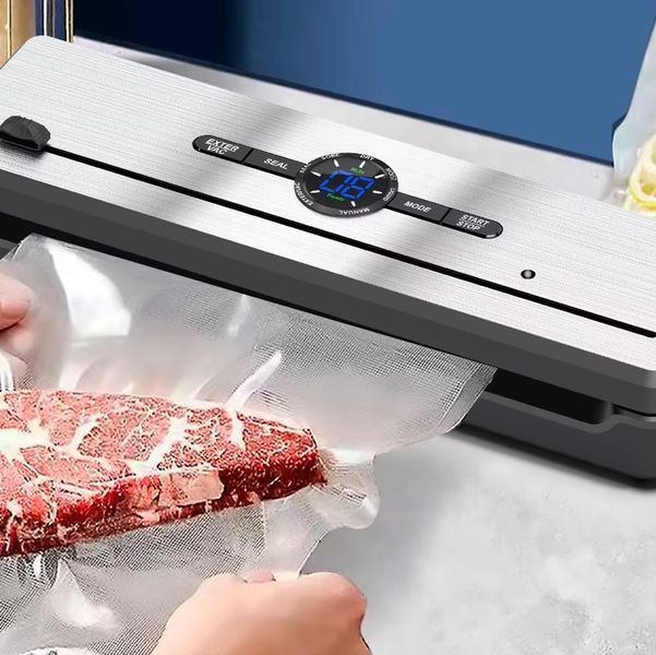 Вакуумный упаковщик для продуктов AP-25P с функцией вакуумирования контейнеров +10 пакетов в комплекте 117597 фото