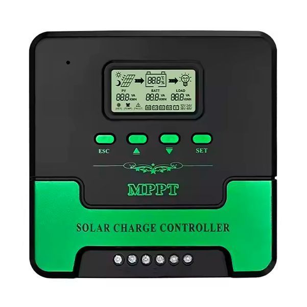 Контроллер заряда солнечной батареи 40A Wifi MPPT 12V/24V, LCD и Dual USB 117451 фото