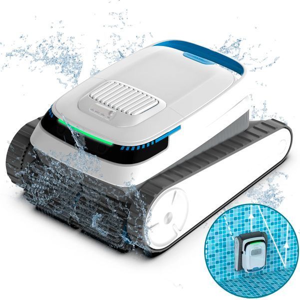 Автоматичний бездротовий робот-пилосос для басейну AIRROBO PC10 Інноваційний пристрій для очищення дна та стінок, автономний аквапилосос 117760 фото