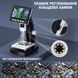 Цифровой микроскоп 1000X с 4.3" LCD дисплеем для монет и пайки со встроенным аккумулятором 1200 mAh Портативный 117055 фото 3