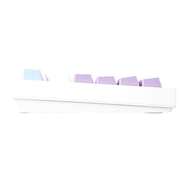 Клавиатура беспроводная механическая AJAZZ AK820 Pro Bluetooth 5.1/2.4G с дисплеем / RGB подсветкой Универсальная Бело-фиолетовый 116451 фото