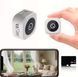 Мини-камера 4K Full HD с WiFi и ночным видением 64 Гб Белая 117170 фото 1